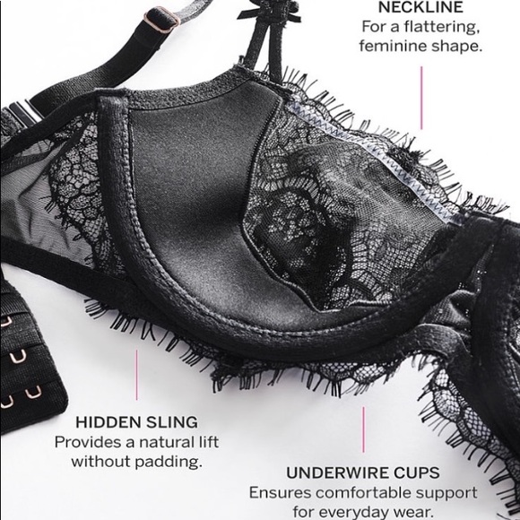 VS Wicked Unlined Balconette Bra - Picture 3 of 4